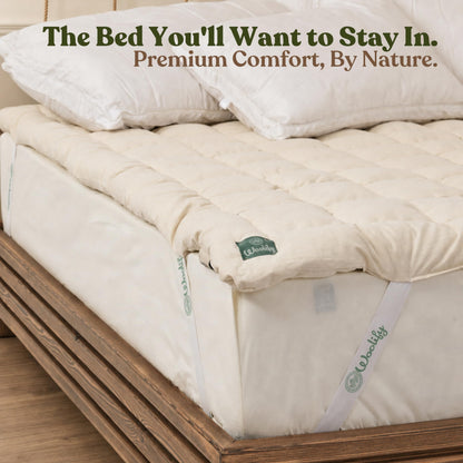 Organic Merino Wool Mattress Topper