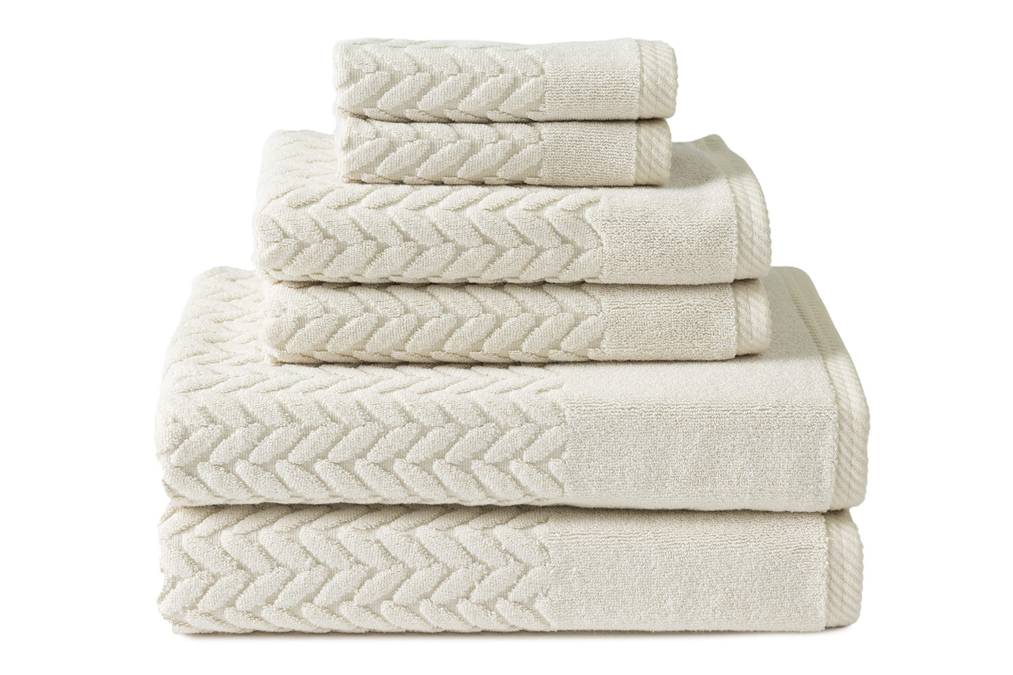 Texere 100% Organic Cotton Jacquard Towel Sets