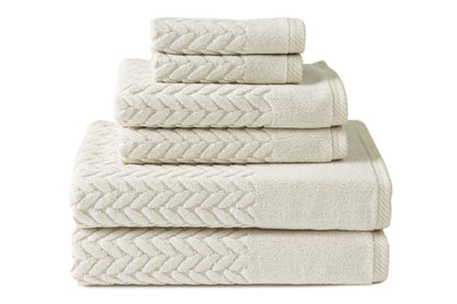 Texere 100% Organic Cotton Jacquard Towel Sets