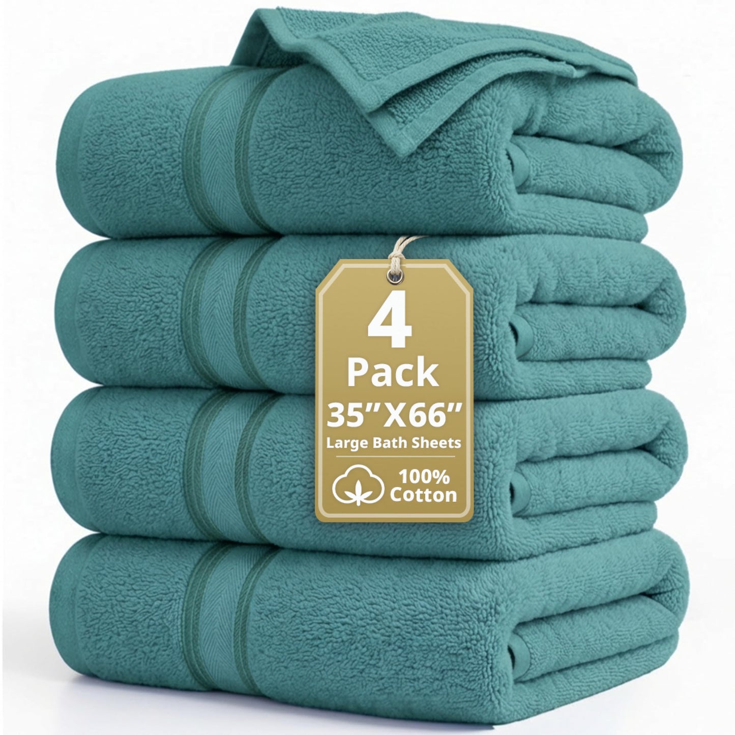 Luxury Zero Twist Cotton Bath Towels