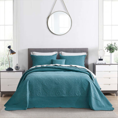 Paisley Pattern Bedspread Coverlet Set