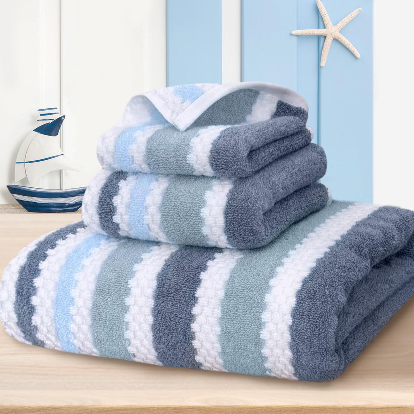 100% Cotton Soft Quick Dry Towel Gift Set