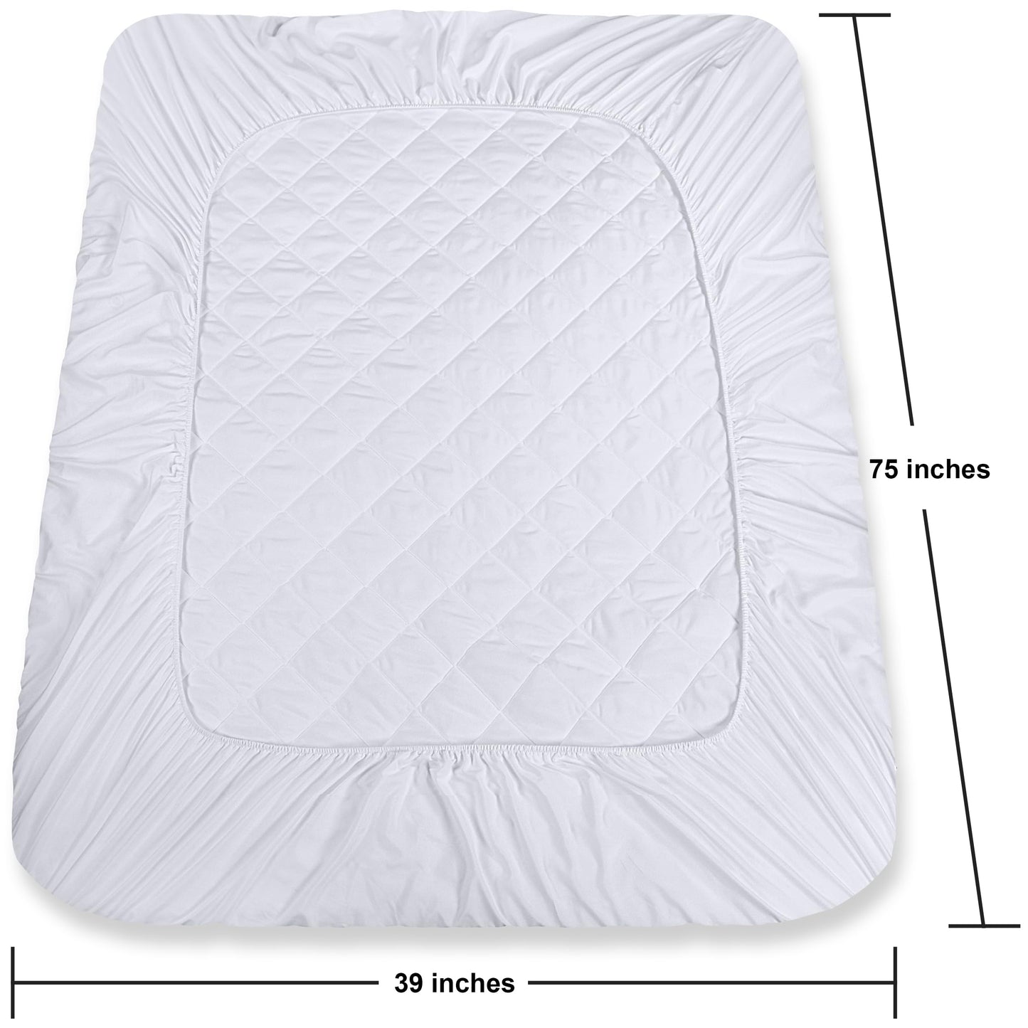 Quilted Fitted Mattress Pad Protector