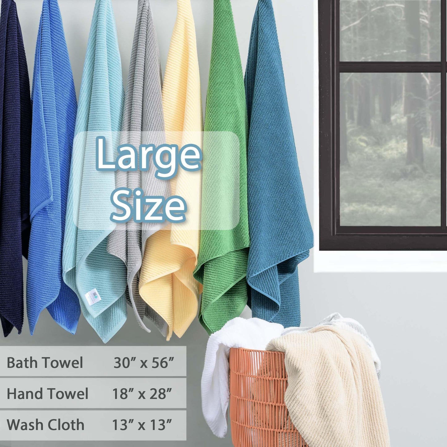 100% Cotton Soft Quick Dry Towel Gift Set
