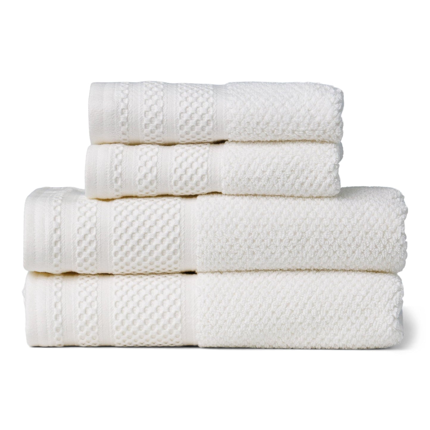 Texere 100% Organic Cotton Jacquard Towel Sets