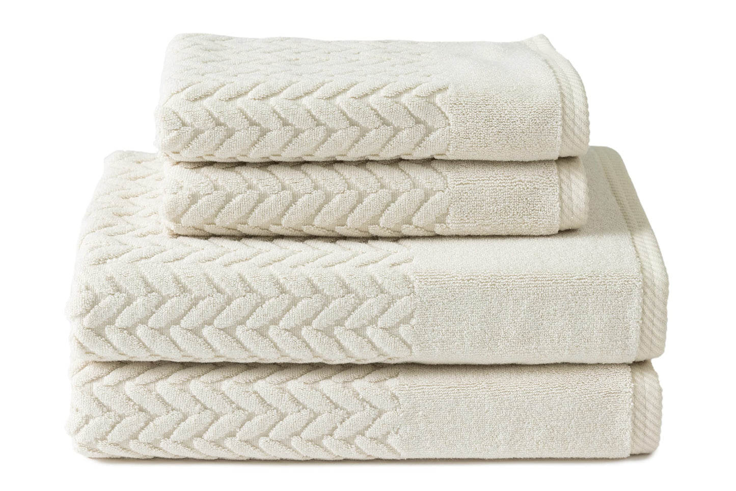 Texere 100% Organic Cotton Jacquard Towel Sets