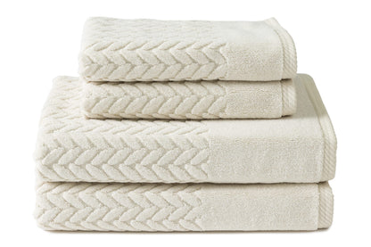 Texere 100% Organic Cotton Jacquard Towel Sets