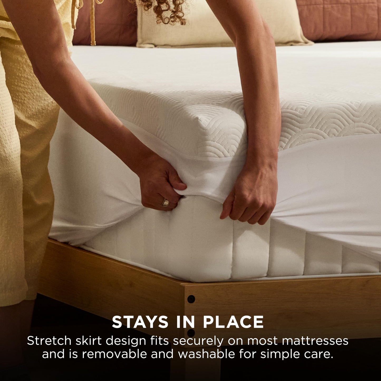 Tempur-Cloud 2-Inch Mattress Topper, Queen,White