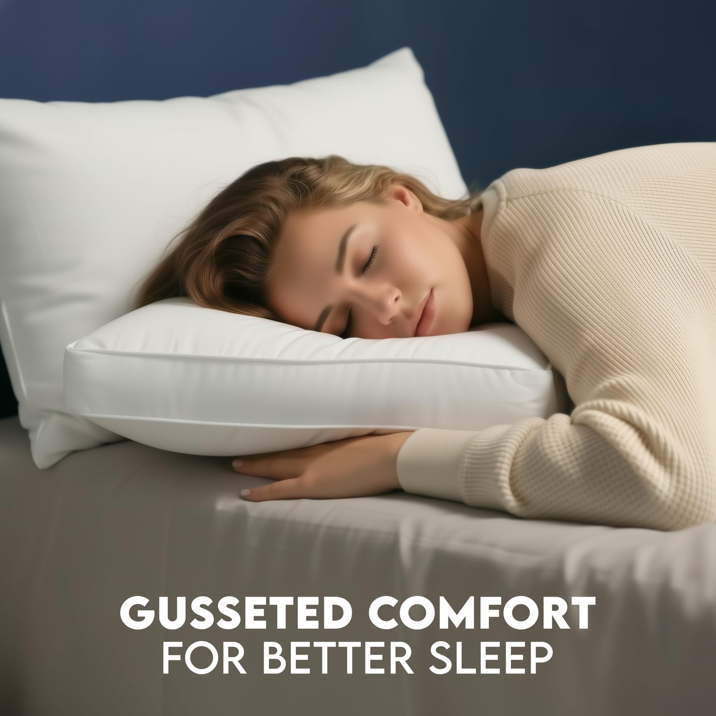Cooling Hotel Quality Bed Pillow Set