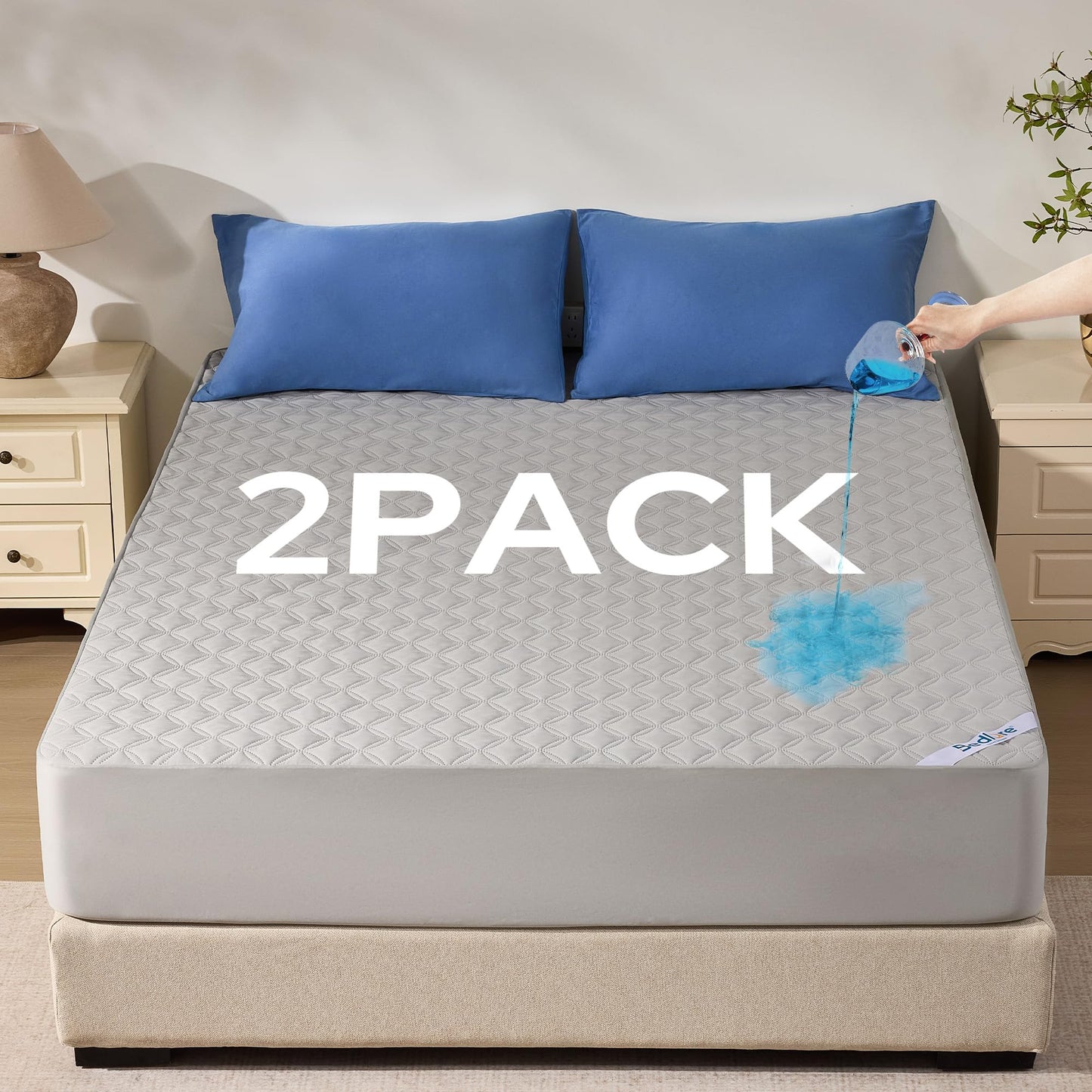 Waterproof Quilted Mattress Protector