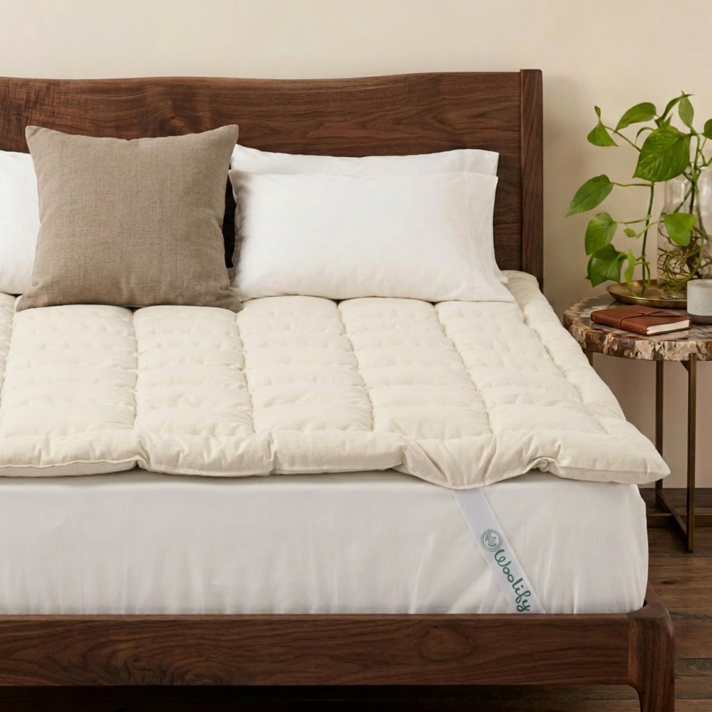 Organic Merino Wool Mattress Topper