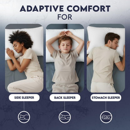 Cooling Hotel Quality Bed Pillow Set