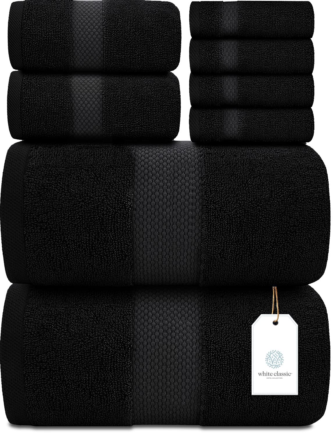 Luxury Turkish Cotton Bath Towel Set