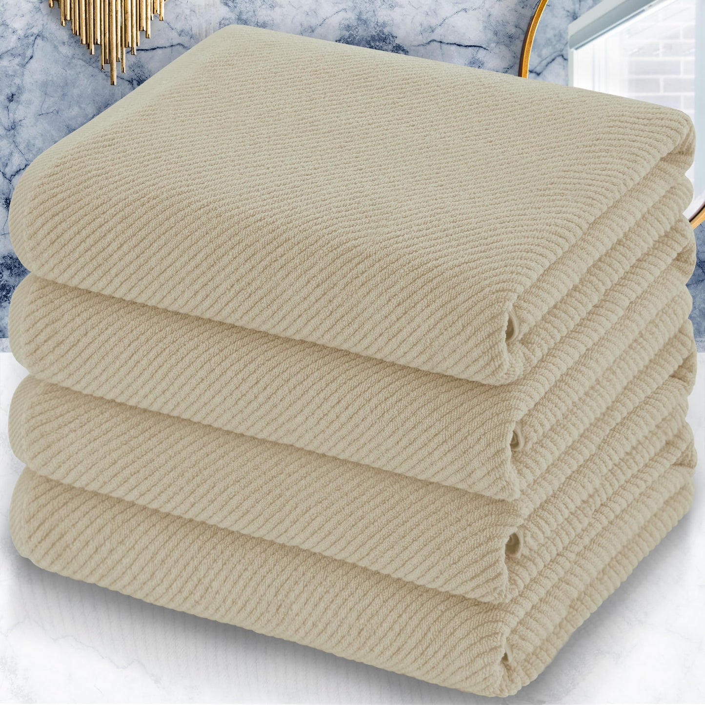 100% Cotton Soft Quick Dry Towel Gift Set