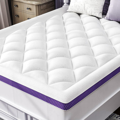 Bamboo Viscose Soft Pillow Top Mattress Topper