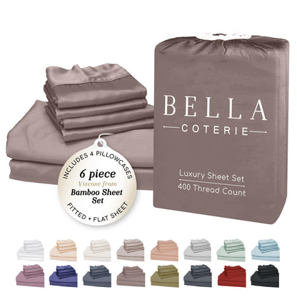 Bella Coterie Luxury Bamboo Viscose Sheet Set