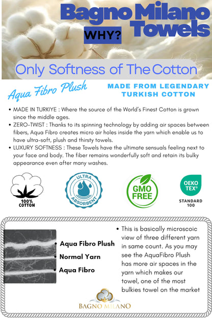 Turkish Cotton Luxury Towel Set