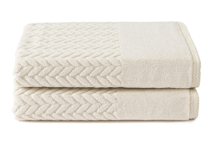 Texere 100% Organic Cotton Jacquard Towel Sets
