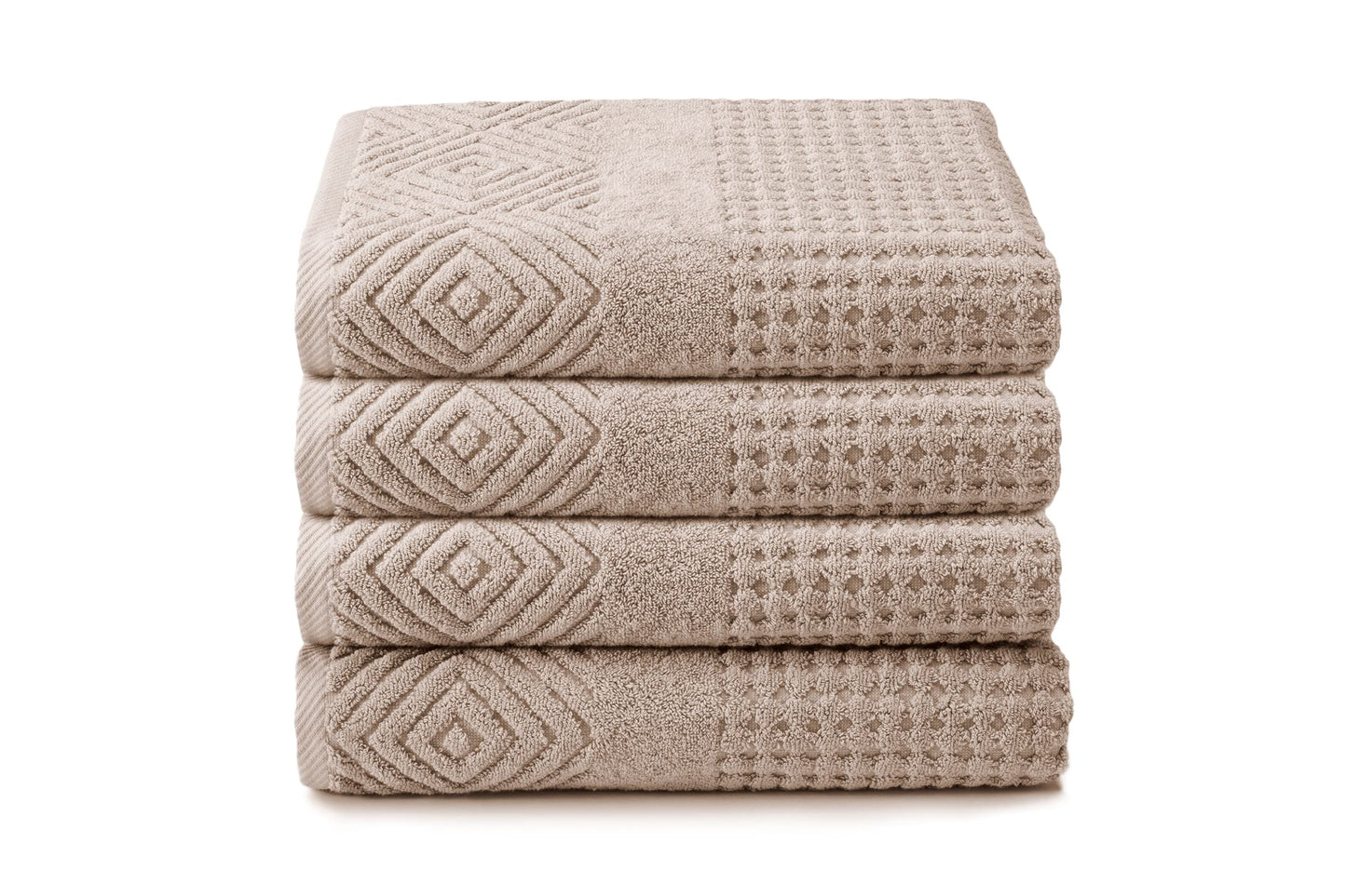Texere 100% Organic Cotton Jacquard Towel Sets