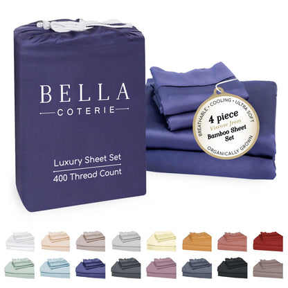 Bella Coterie Luxury Bamboo Viscose Sheet Set