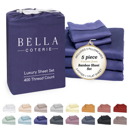 Bella Coterie Luxury Bamboo Viscose Sheet Set