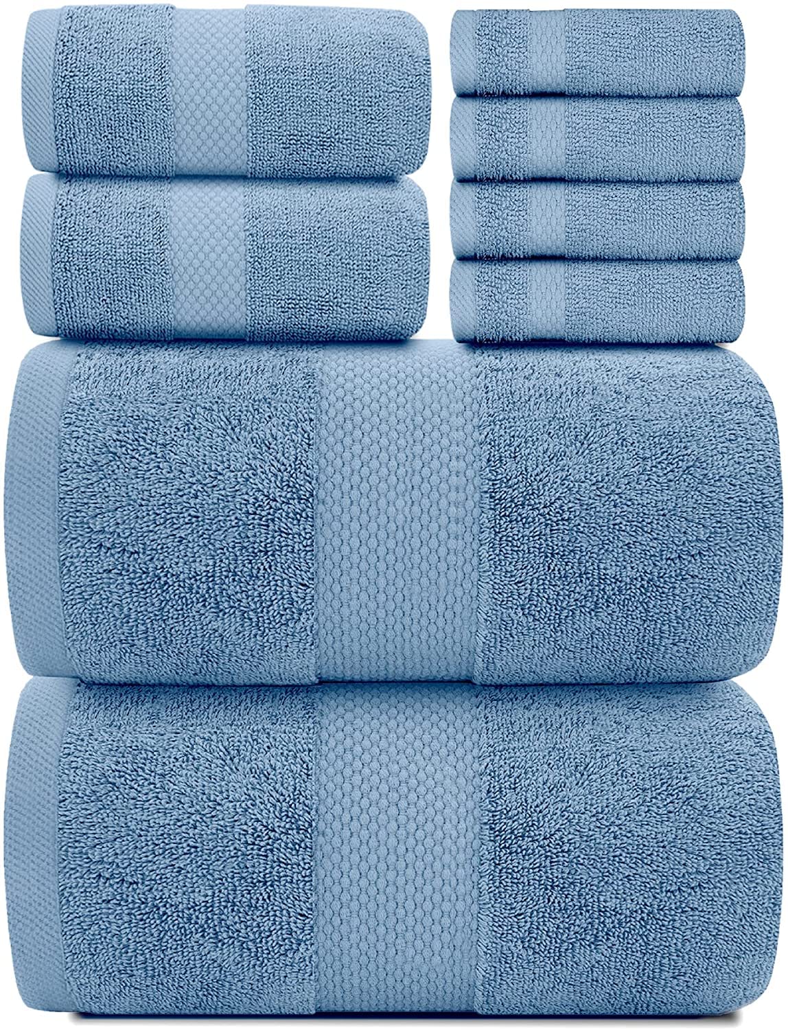 Luxury Turkish Cotton Bath Towel Set