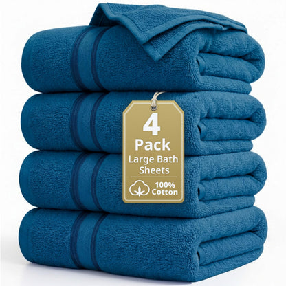 Luxury Zero Twist Cotton Bath Towels