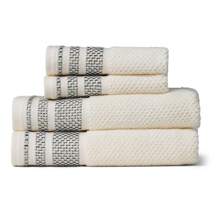 Texere 100% Organic Cotton Jacquard Towel Sets