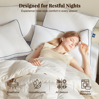 Goose Feather Down Pillow