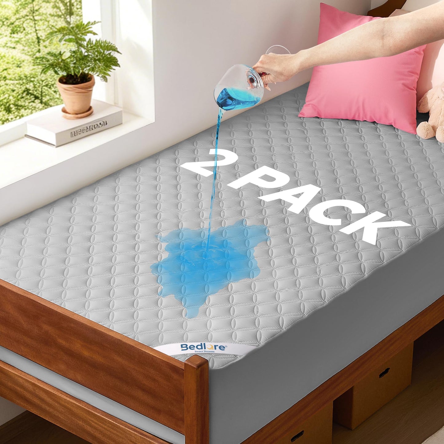 Waterproof Quilted Mattress Protector