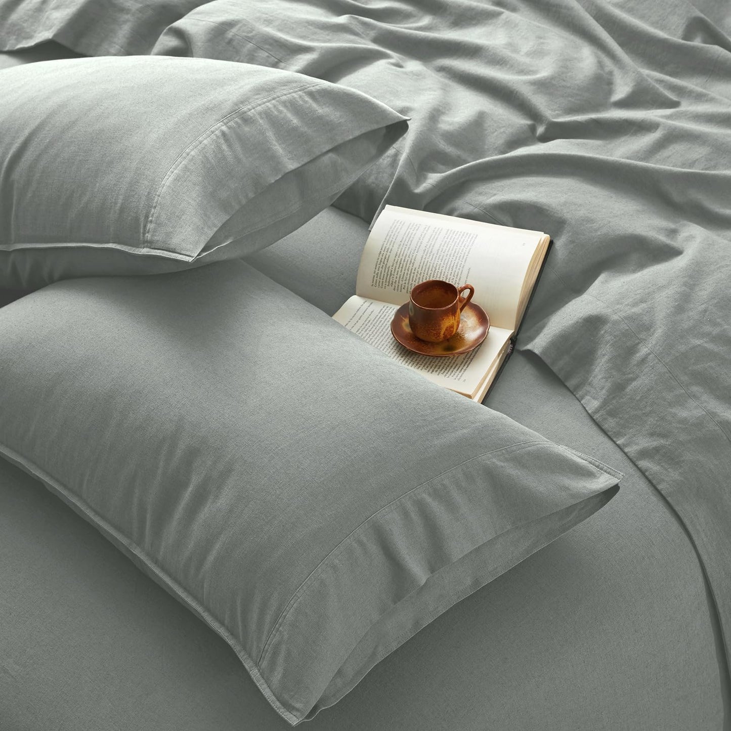OnlySet 4Pcs Pure Linen Sheets