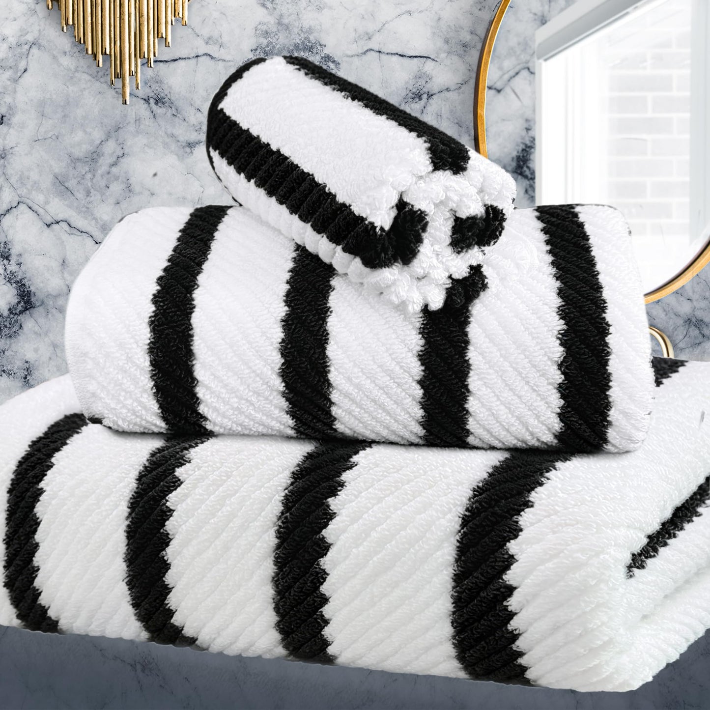 100% Cotton Soft Quick Dry Towel Gift Set