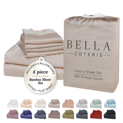 Bella Coterie Luxury Bamboo Viscose Sheet Set