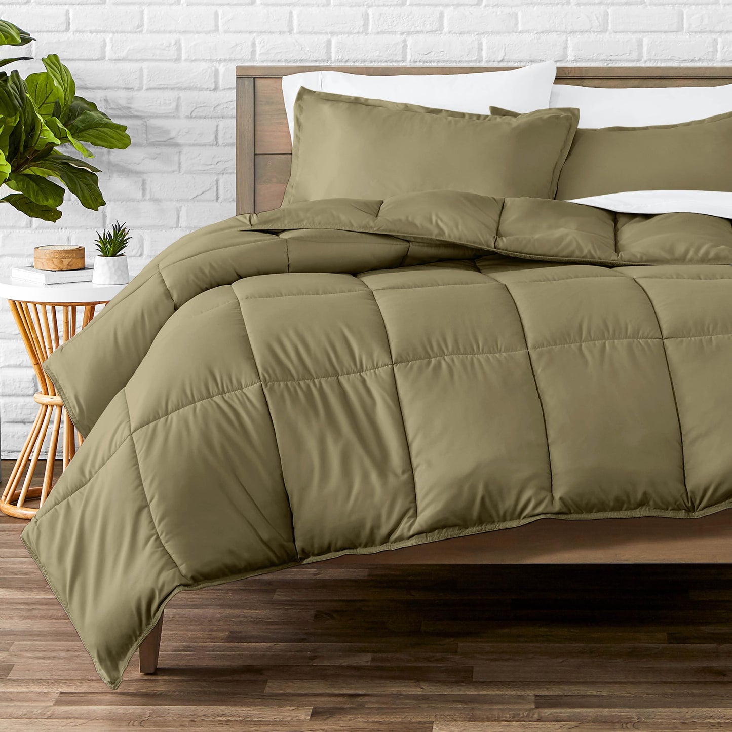 Bare Home Hypoallergenic Down Alternative Comforter Set