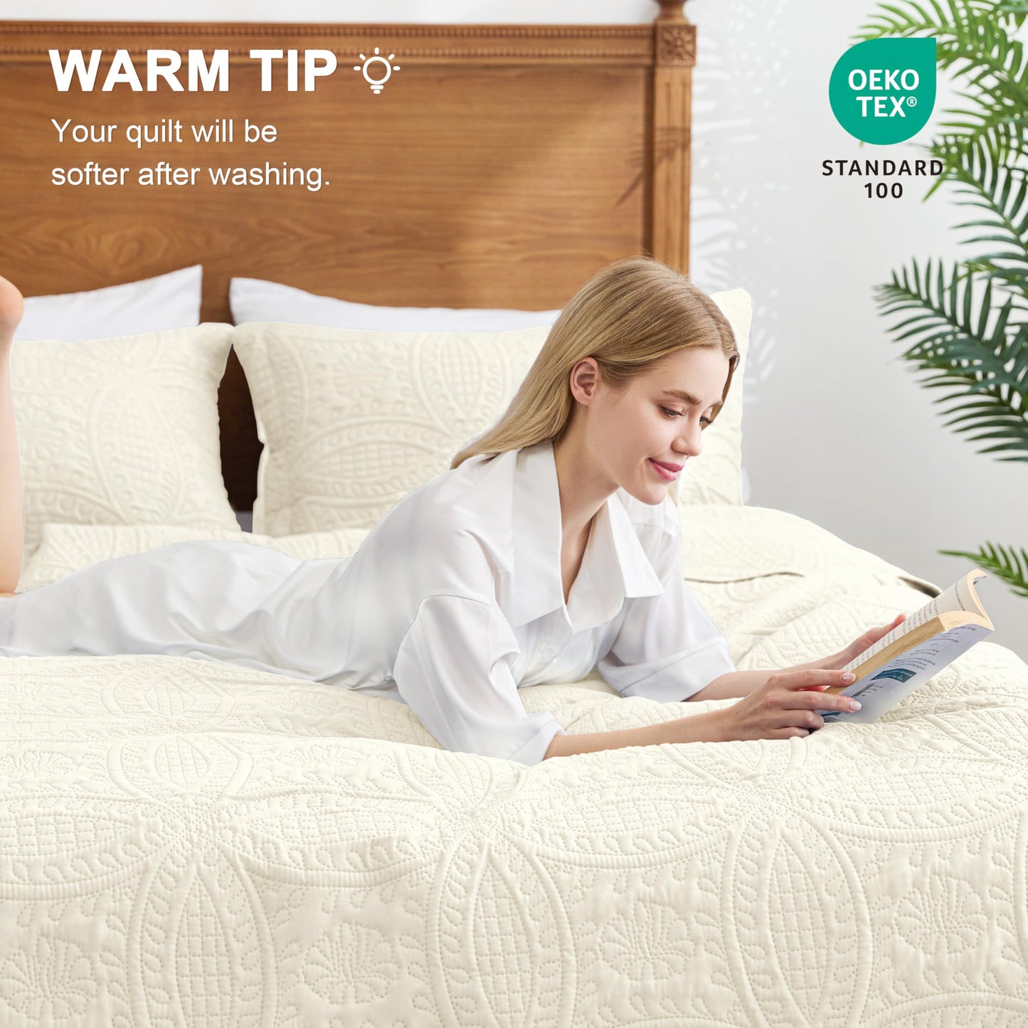 Brushed Microfiber Lightweight Quilt Set