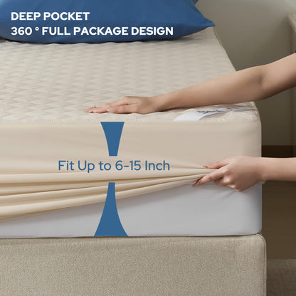 Waterproof Quilted Mattress Protector