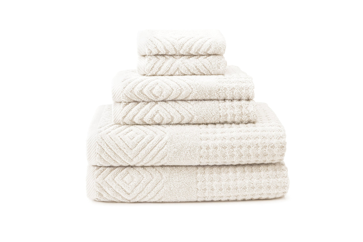Texere 100% Organic Cotton Jacquard Towel Sets