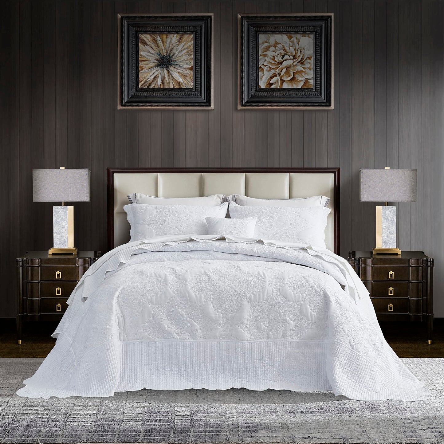 Paisley Pattern Bedspread Coverlet Set