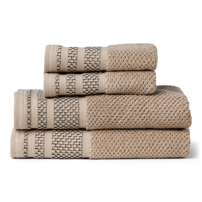 Texere 100% Organic Cotton Jacquard Towel Sets
