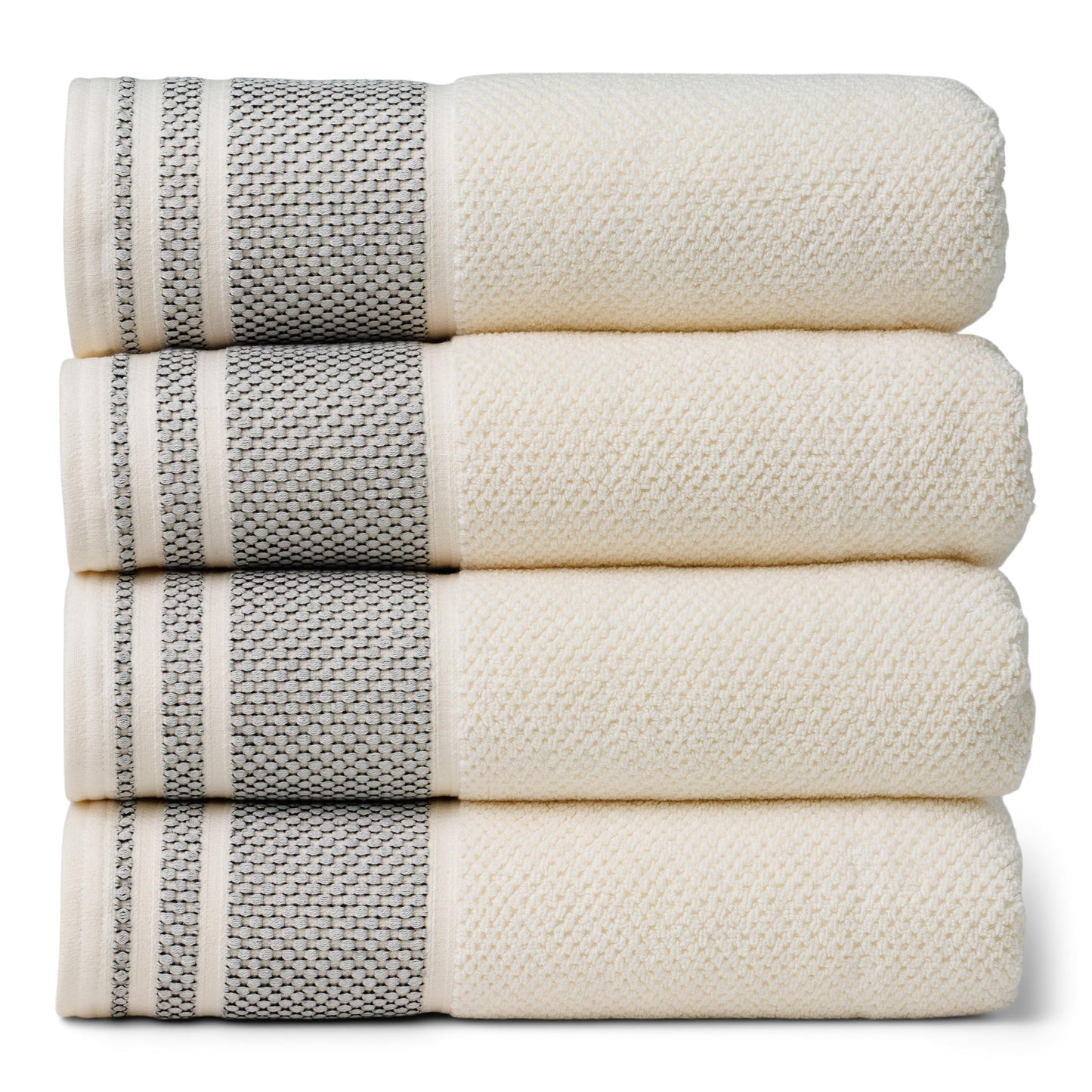 Texere 100% Organic Cotton Jacquard Towel Sets