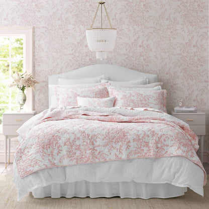 Reversible Cotton Quilt Set