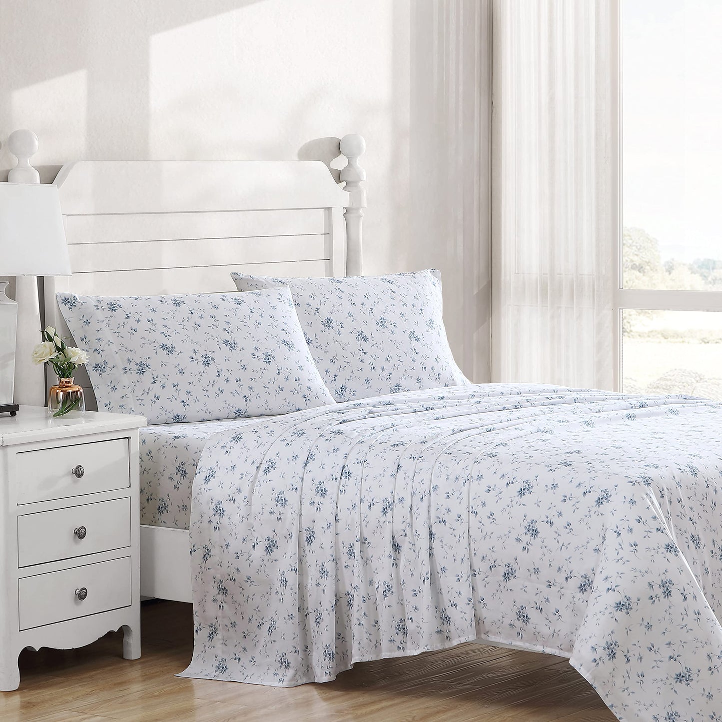 Soft Sateen Cotton Sheet Set