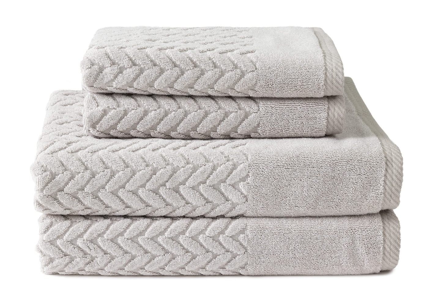 Texere 100% Organic Cotton Jacquard Towel Sets