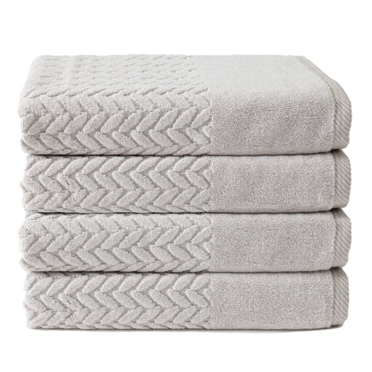 Texere 100% Organic Cotton Jacquard Towel Sets