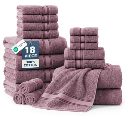 Luxury Zero Twist Cotton Bath Towels