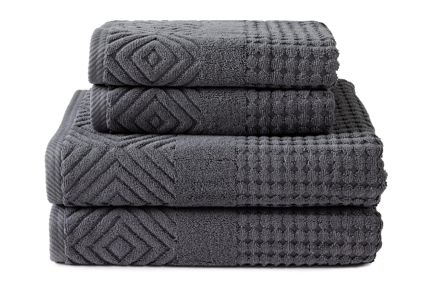 Texere 100% Organic Cotton Jacquard Towel Sets