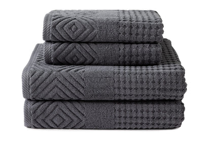 Texere 100% Organic Cotton Jacquard Towel Sets