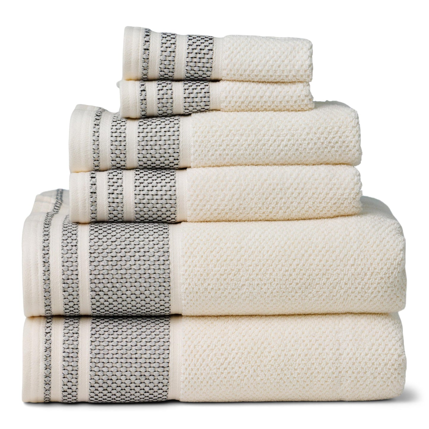 Texere 100% Organic Cotton Jacquard Towel Sets
