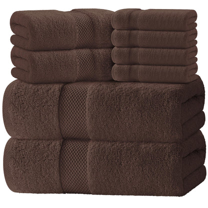 Luxury Turkish Cotton Bath Towel Set