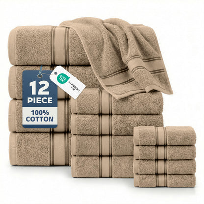 Luxury Zero Twist Cotton Bath Towels